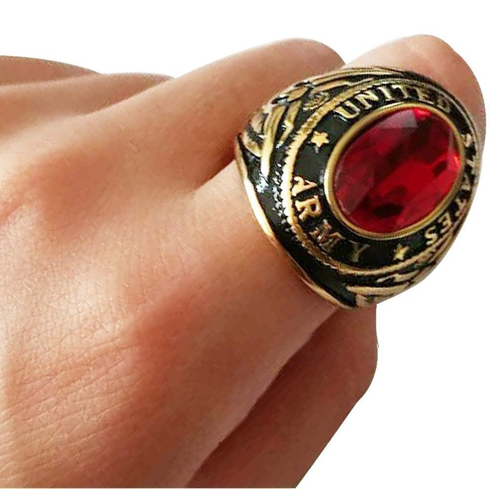 Army Ring Gold   - Picture 4 of 4